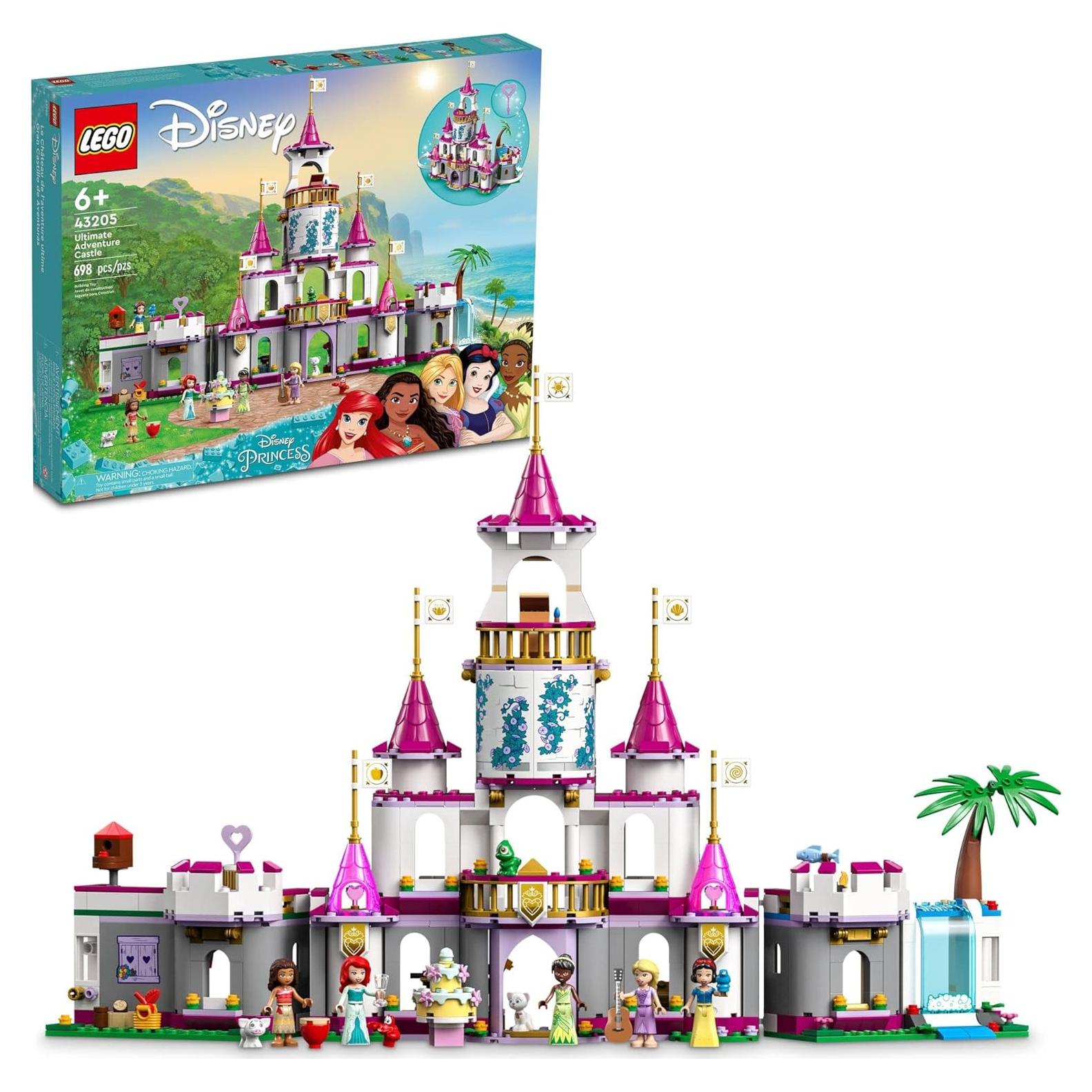 LEGO Castillo Aventura Disney Princess 43205 698 Piezas
