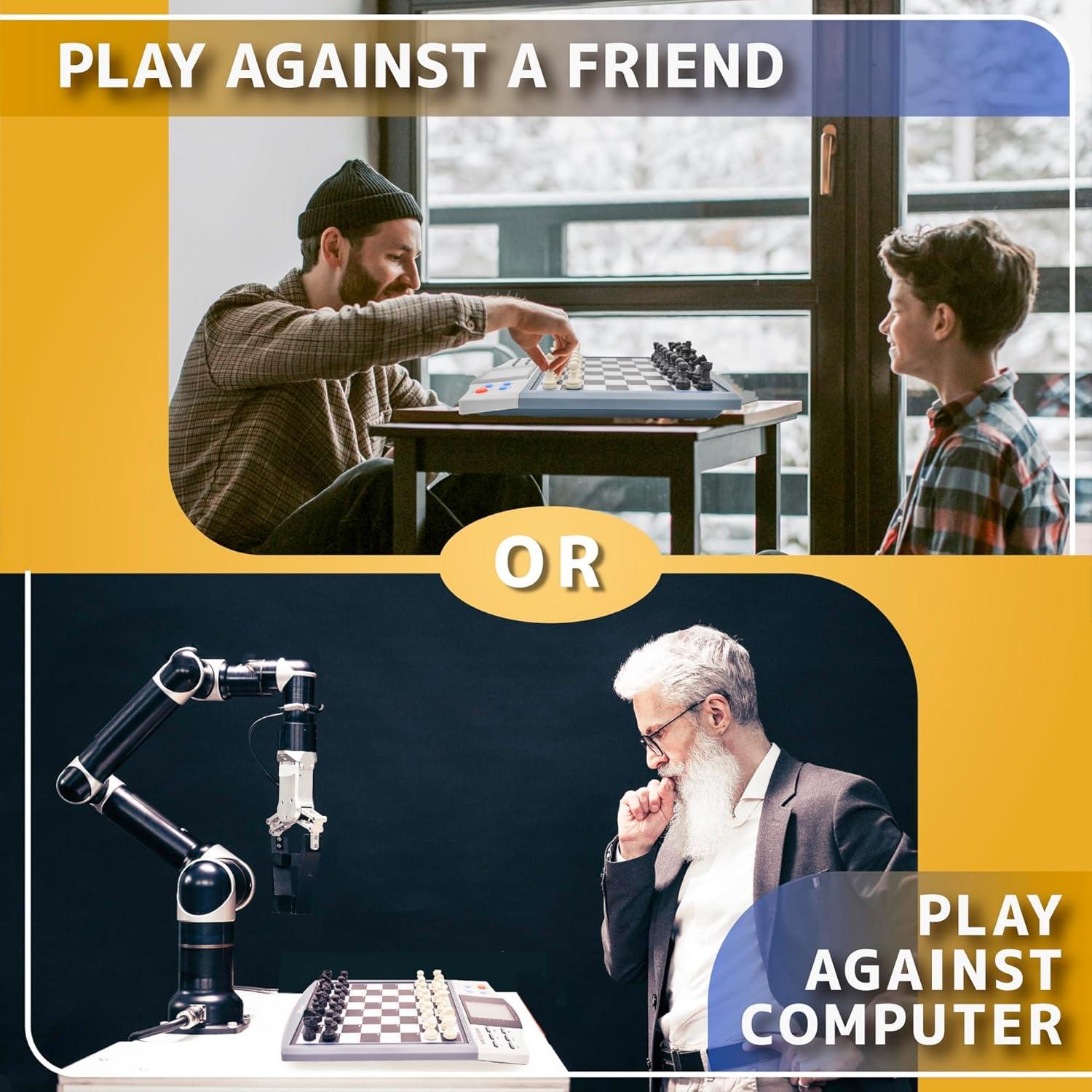 Juego de Ajedrez Electrónico iCore - Tablero con 30 Niveles