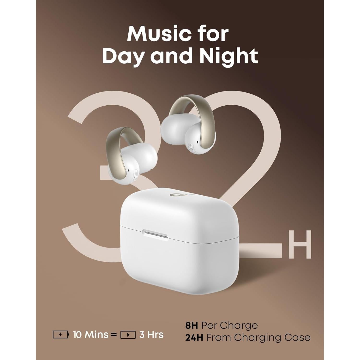 Auriculares Clip-On Anker Soundcore AeroClip 12mm Bluetooth 5.4