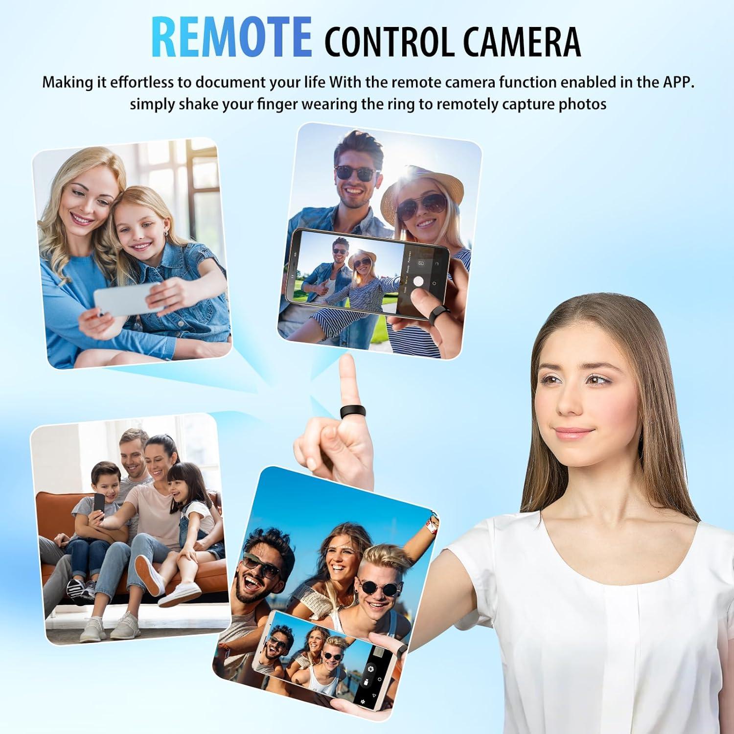 Anillo Inteligente Uni-Green 7# Salud y Fitness IP68