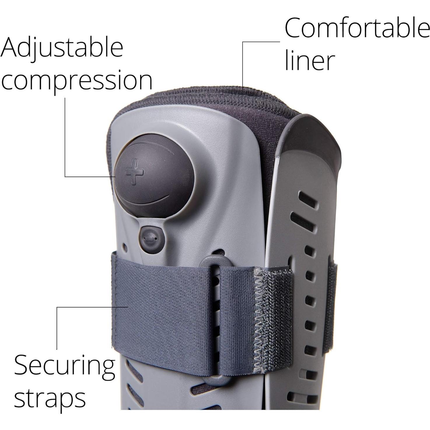 Bota Ortopédica Ossur Rebound Air Walker Alta S con Bomba de Aire