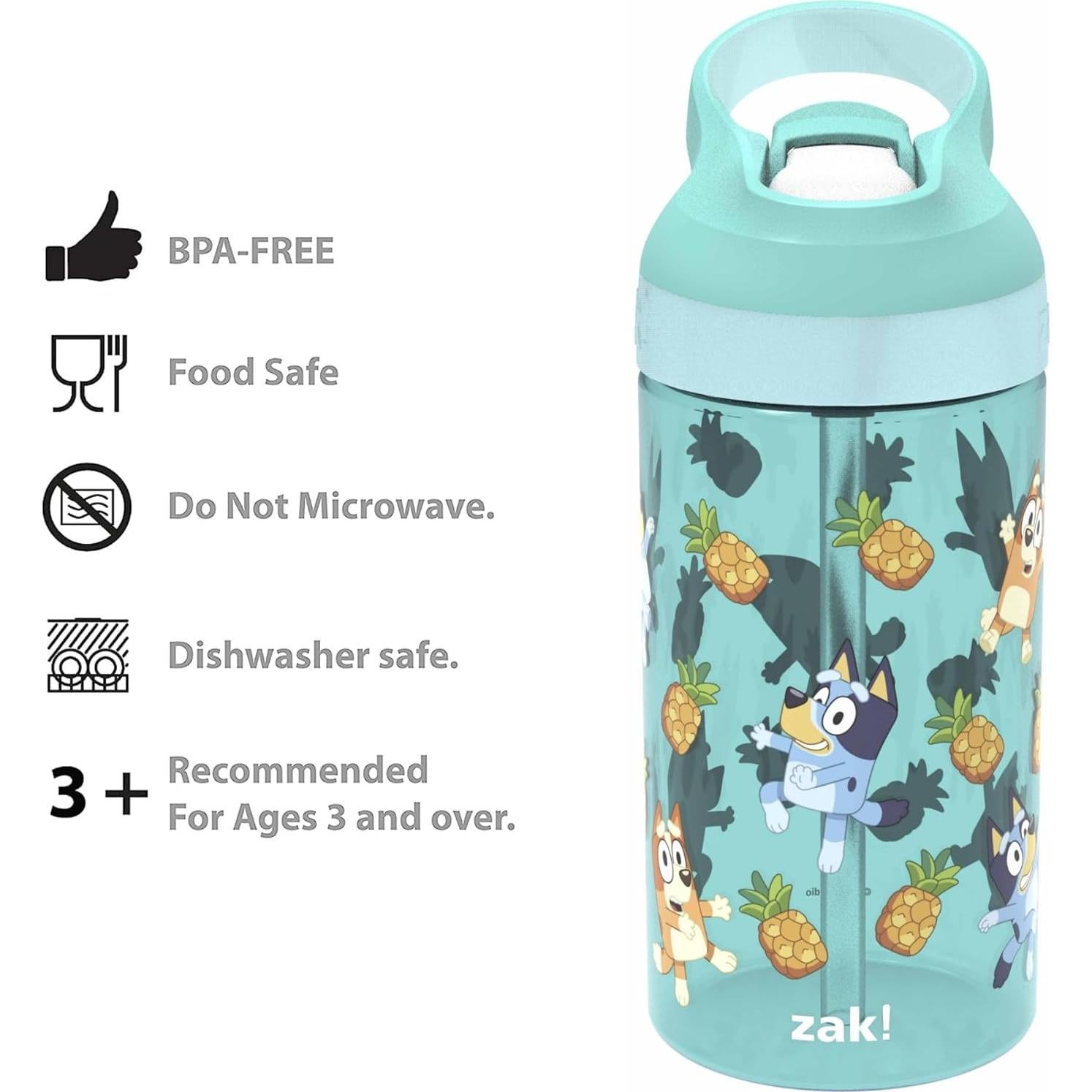 Juego de Vajilla Infantil 5 Piezas Zak Designs Bluey