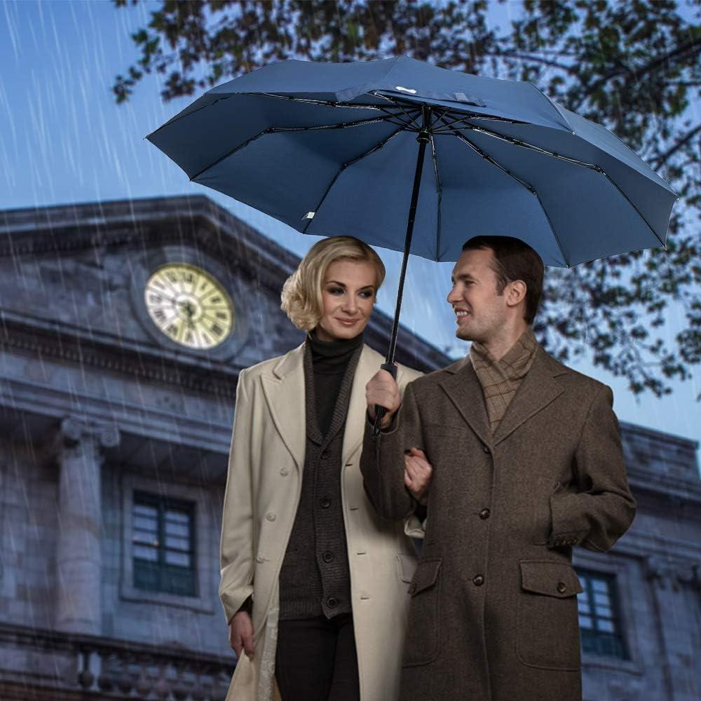 Paraguas ZOMAKE Compacto Automático 32.5cm Ligero Azul Marino