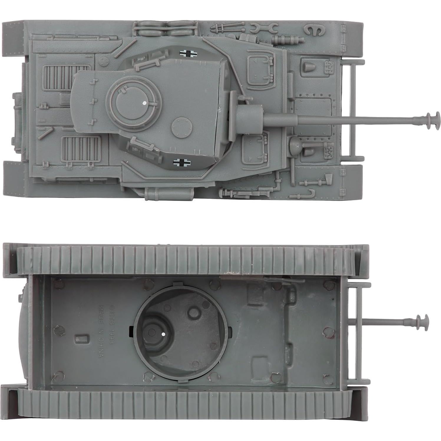 Tanque Panzer IV Alemán WW2 BMC 1:38 Gris Carbón