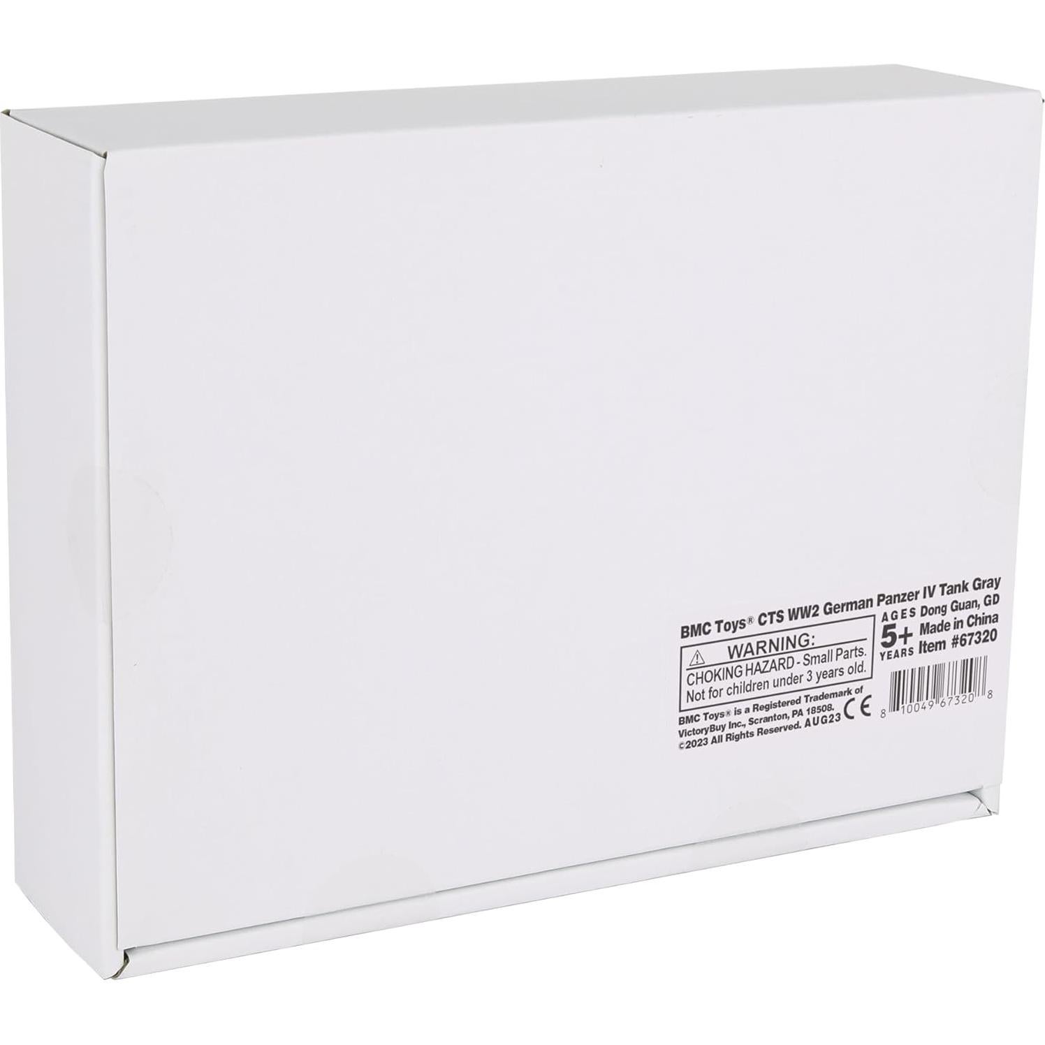 Tanque Panzer IV Alemán WW2 BMC 1:38 Gris Carbón