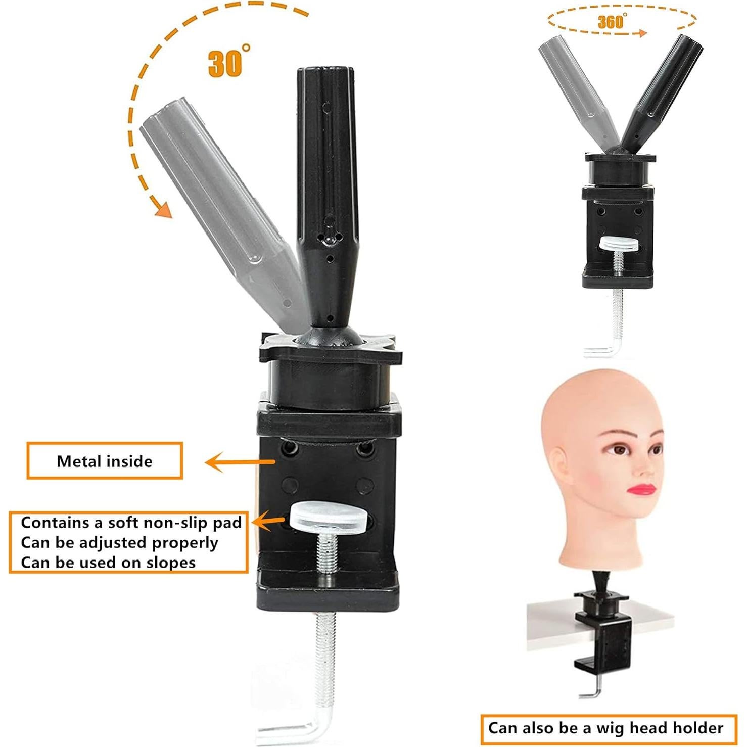 Kit de Mano de Práctica para Uñas Acrílicas FU SHEN - Mano Oscura