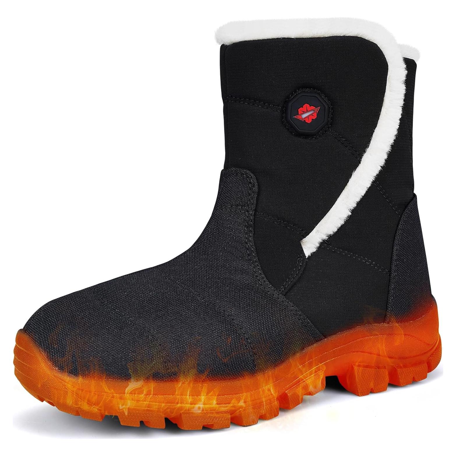Botas Calentadas Dr.Warm para Mujeres, Piel Sintética, 7.4V