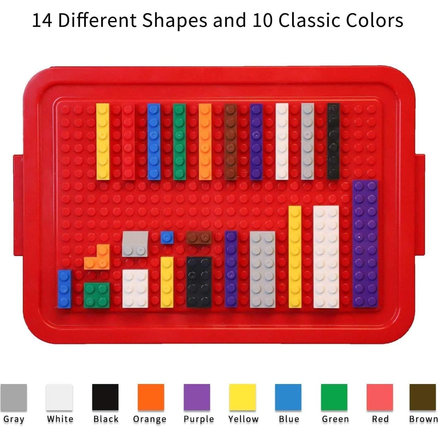 Ladrillos de Construcción Burgkidz 568 Piezas Juguete Educativo