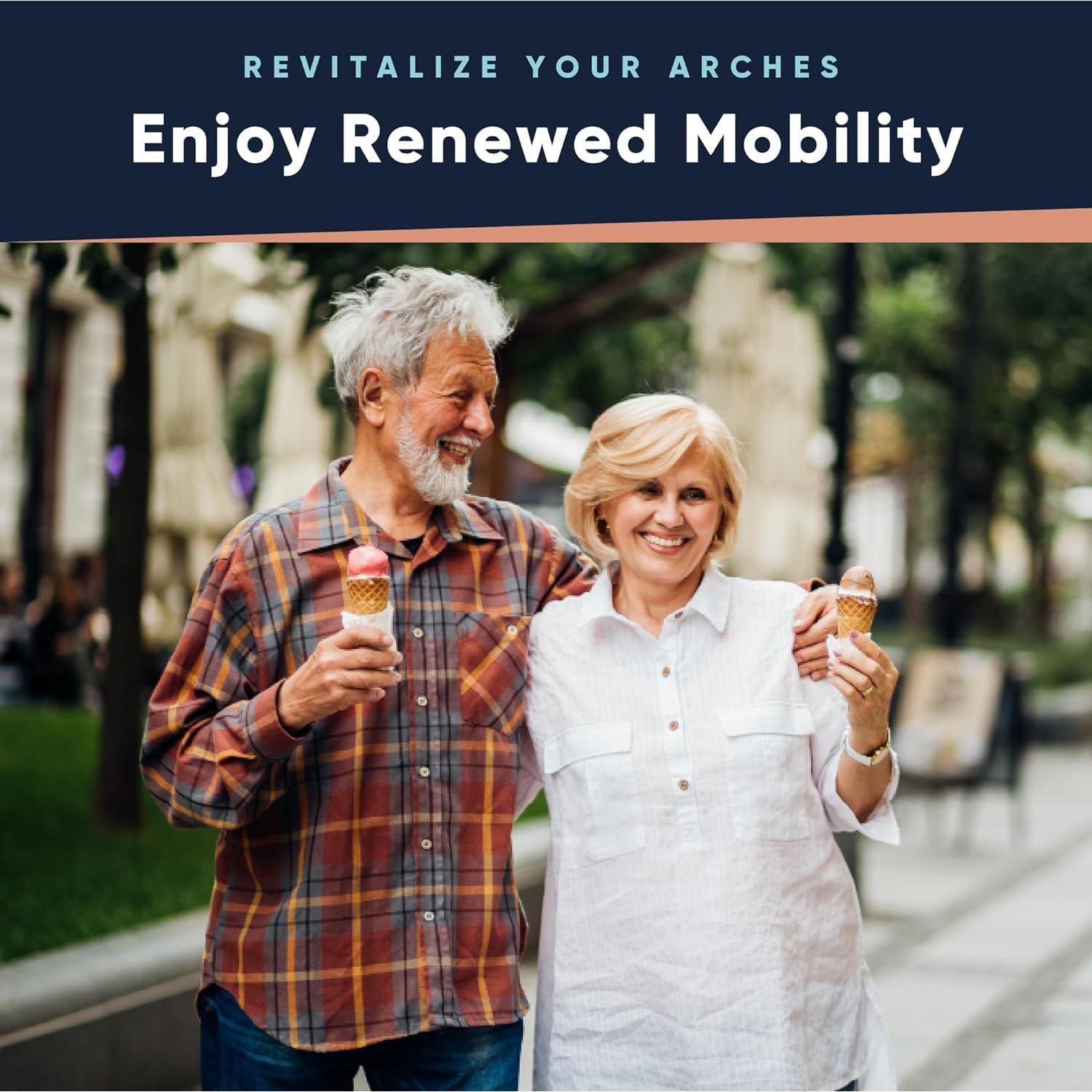 Soporte Arco de Cobre Compresión - 2 Fajas para Pies Planos