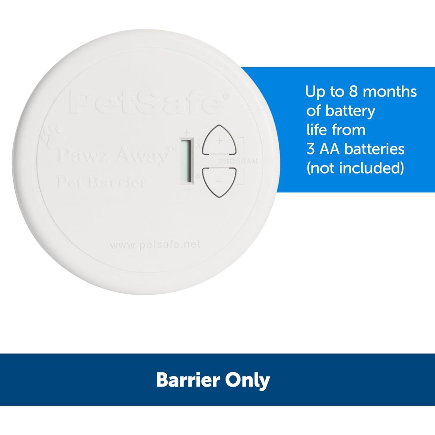 Transmisor Inalámbrico Barrera Mascotas PetSafe Pawz Away Interior