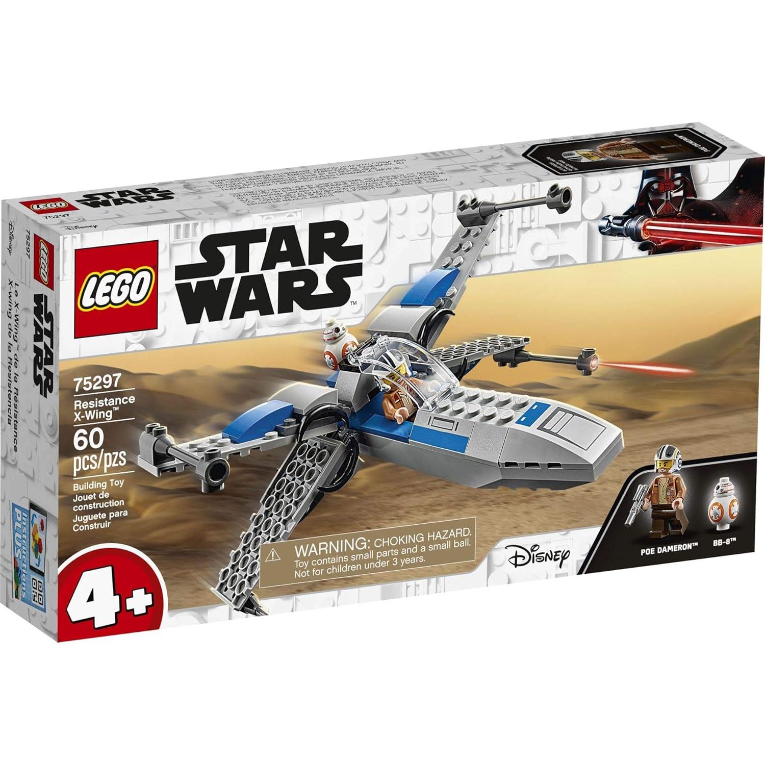 LEGO Star Wars X-Wing 75297 Poe Dameron y BB-8 60 Pzas