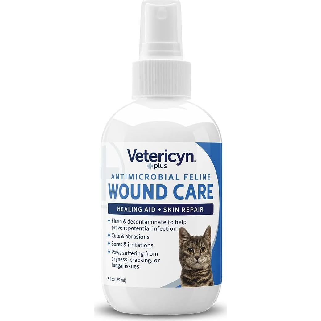 Spray Vetericyn Plus para Cuidado de Heridas de Gato 85 ml
