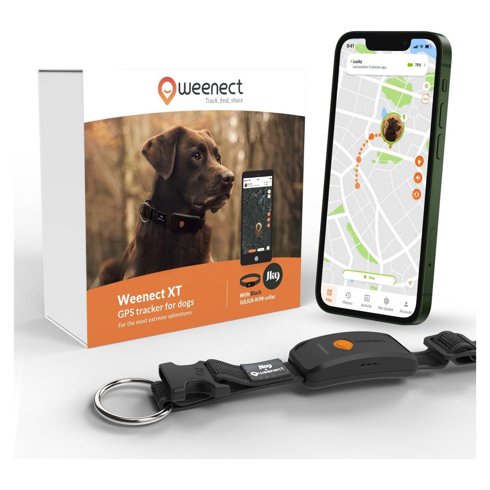 Collar GPS para Perros Weenect XT - Impermeable y Durable