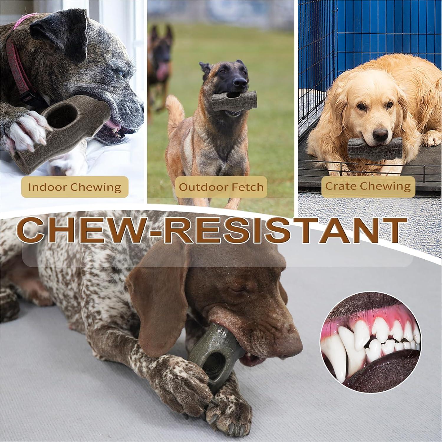 Juguete Irrompible para Perros Terlopbon Mediano Gris