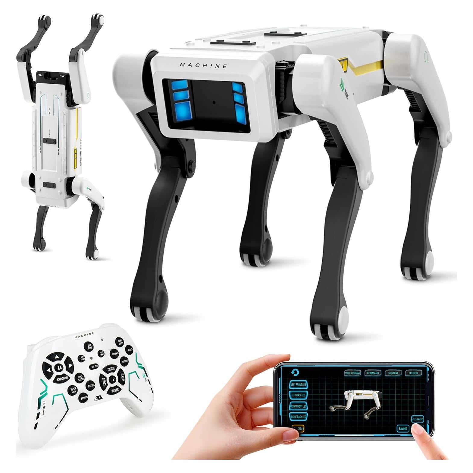 Perro Robot Inteligente Dingdongwu - Mascota Interactiva 30+ Acciones