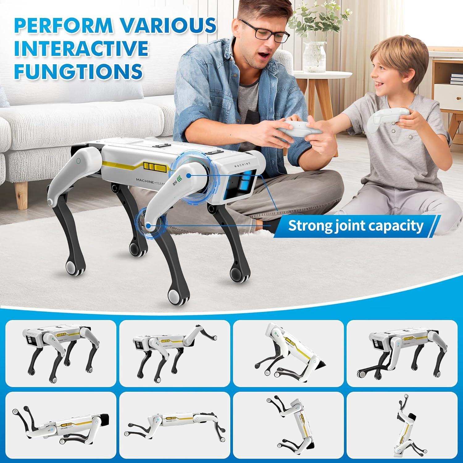 Perro Robot Inteligente Dingdongwu - Mascota Interactiva 30+ Acciones