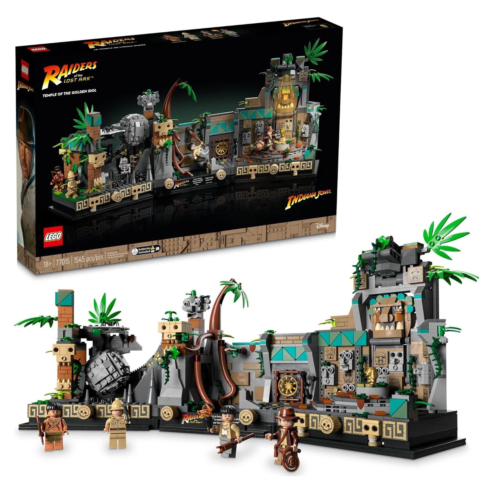LEGO Indiana Jones Templo del Ídolo Dorado 77015 1545 Piezas