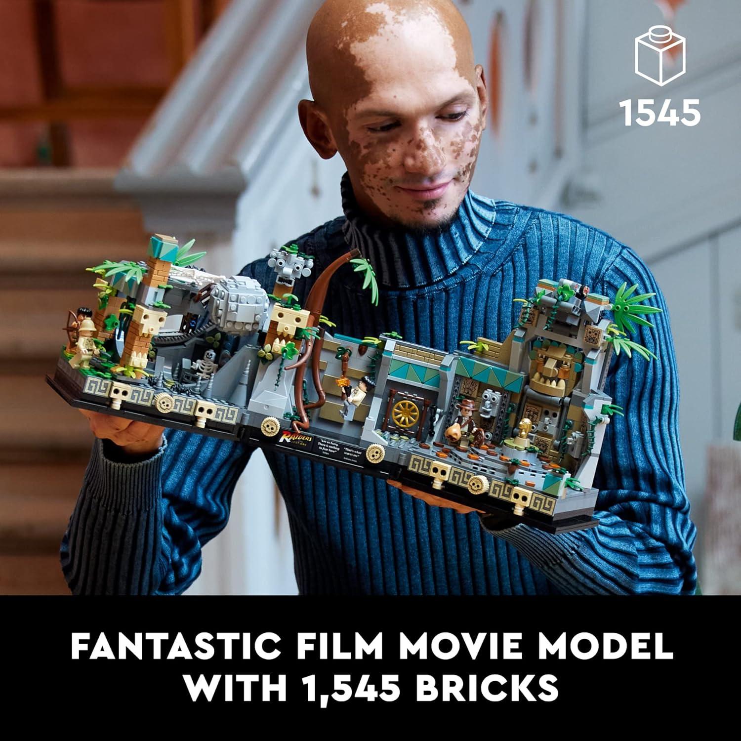 LEGO Indiana Jones Templo del Ídolo Dorado 77015 1545 Piezas