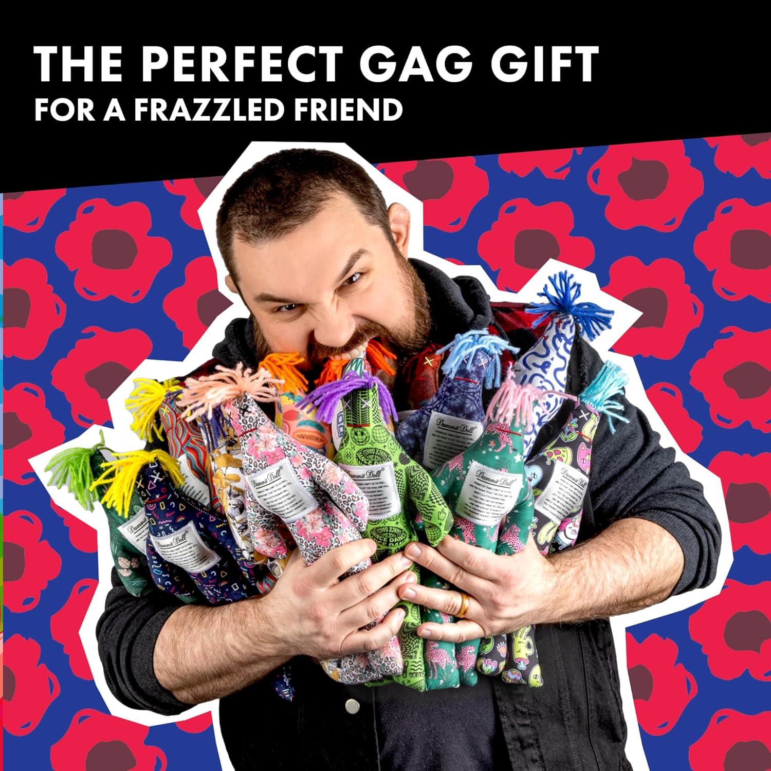 Muñeca Dammit Aleatoria - Alivio del Estrés - Regalo Divertido