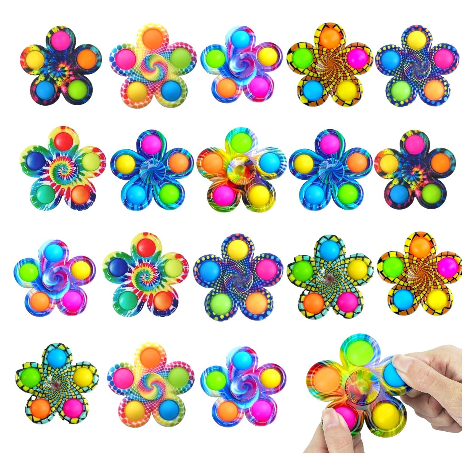 Fidget Spinner 9 PCS Chilvil Juguetes Antiestrés para Niños