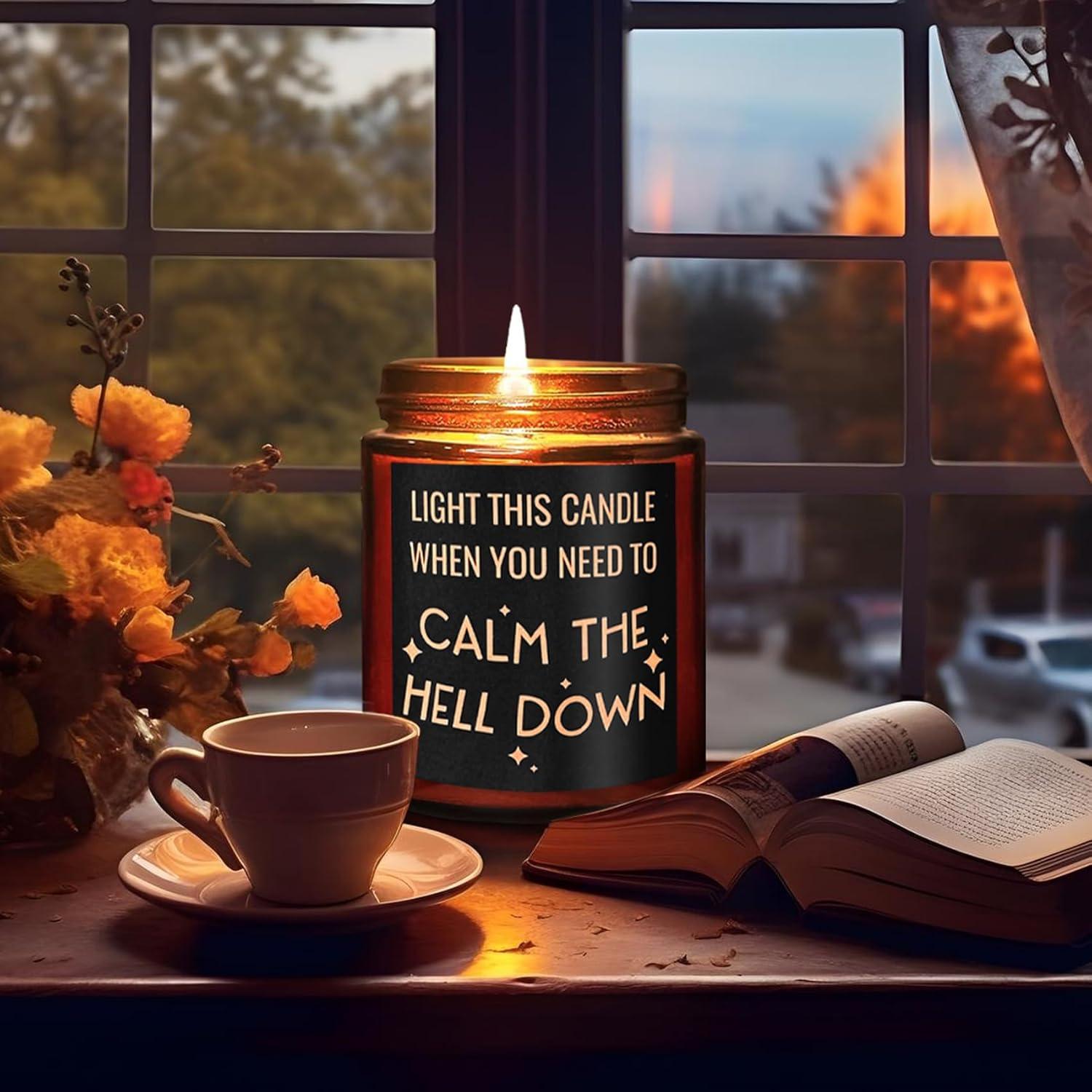 Vela Aromática de Soja Briojoy - Alivio del Estrés 10 cm