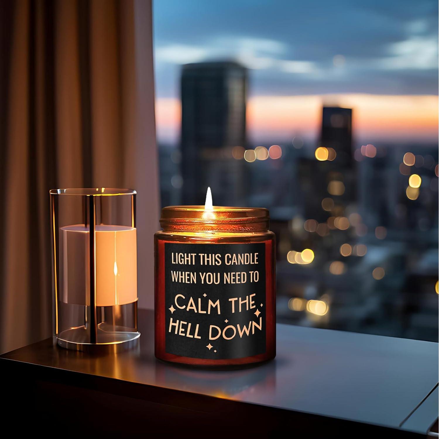 Vela Aromática de Soja Briojoy - Alivio del Estrés 10 cm