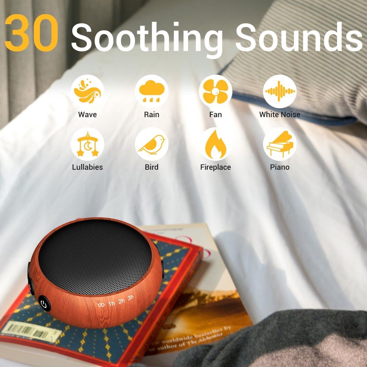Máquina de Sonido SoundMe SM-U3 con 30 Sonidos Naturales