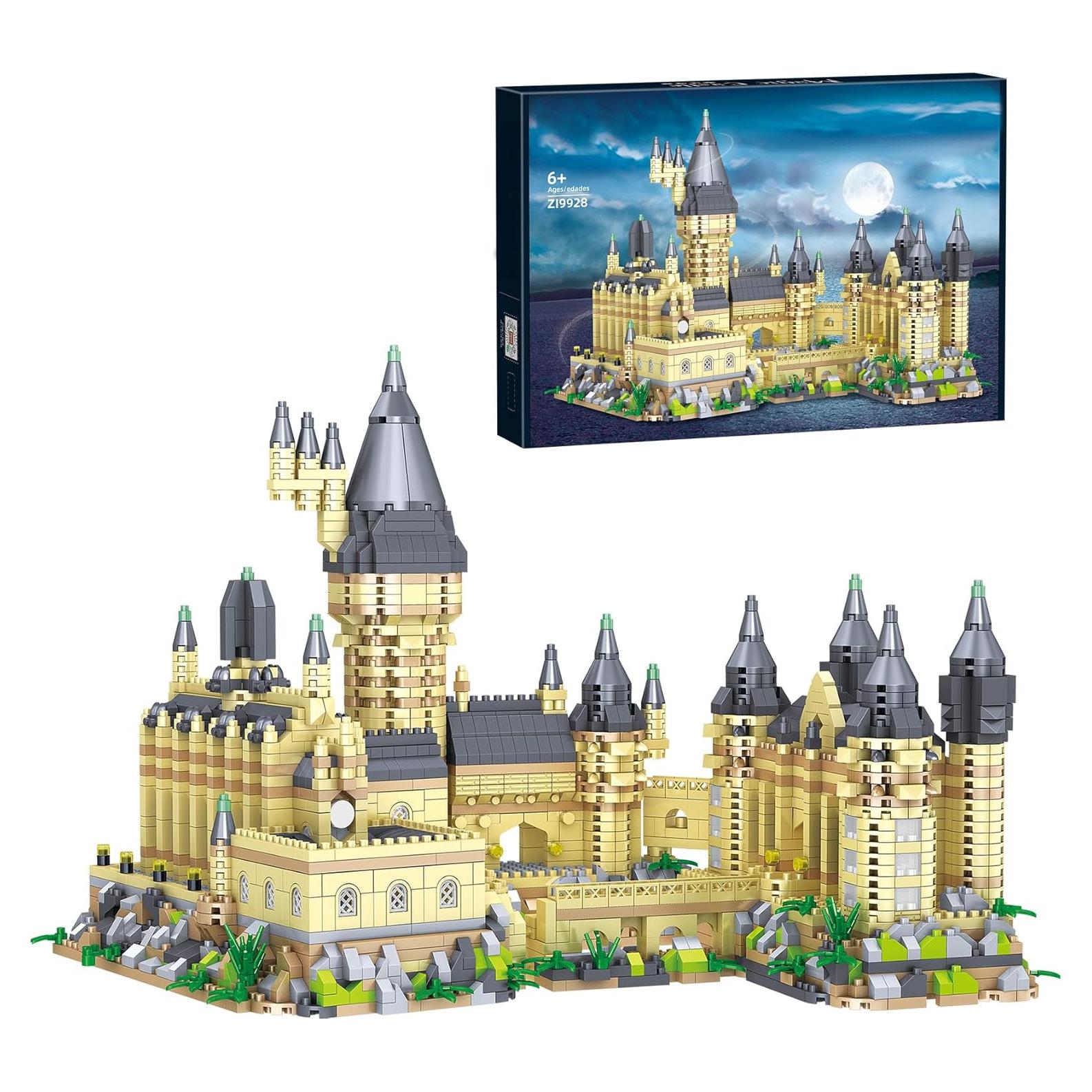 3000+PCS Bloques Micro Mini Castillo Mágico Bibilock 24x6x35cm
