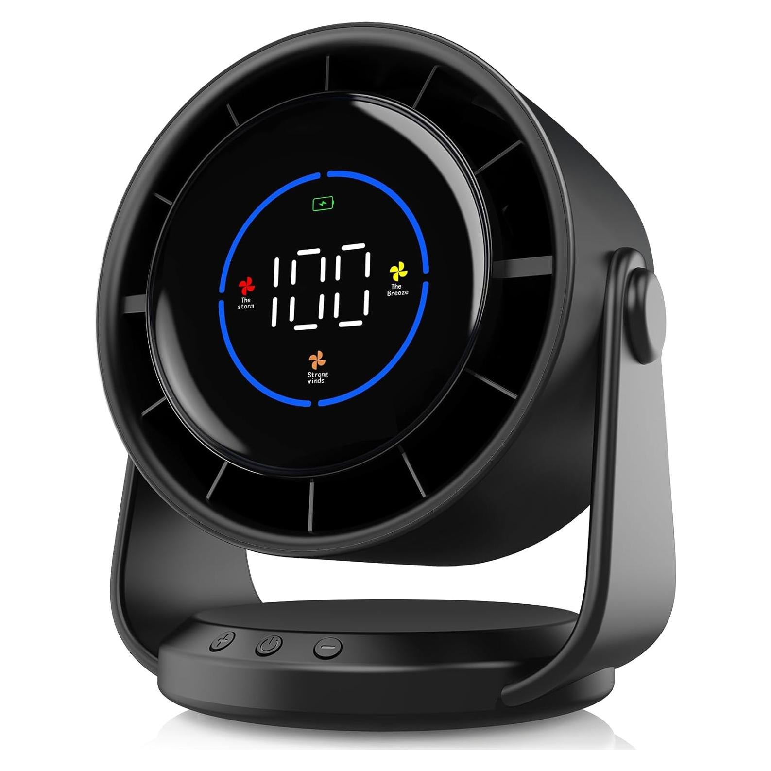 Ventilador de Mesa YOSHENMO A220 Silencioso 100 Velocidades 19 cm