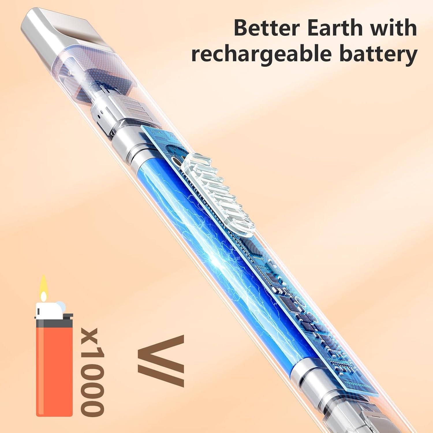 Encendedor Eléctrico REIDEA R1 Recargable USB a Prueba de Viento