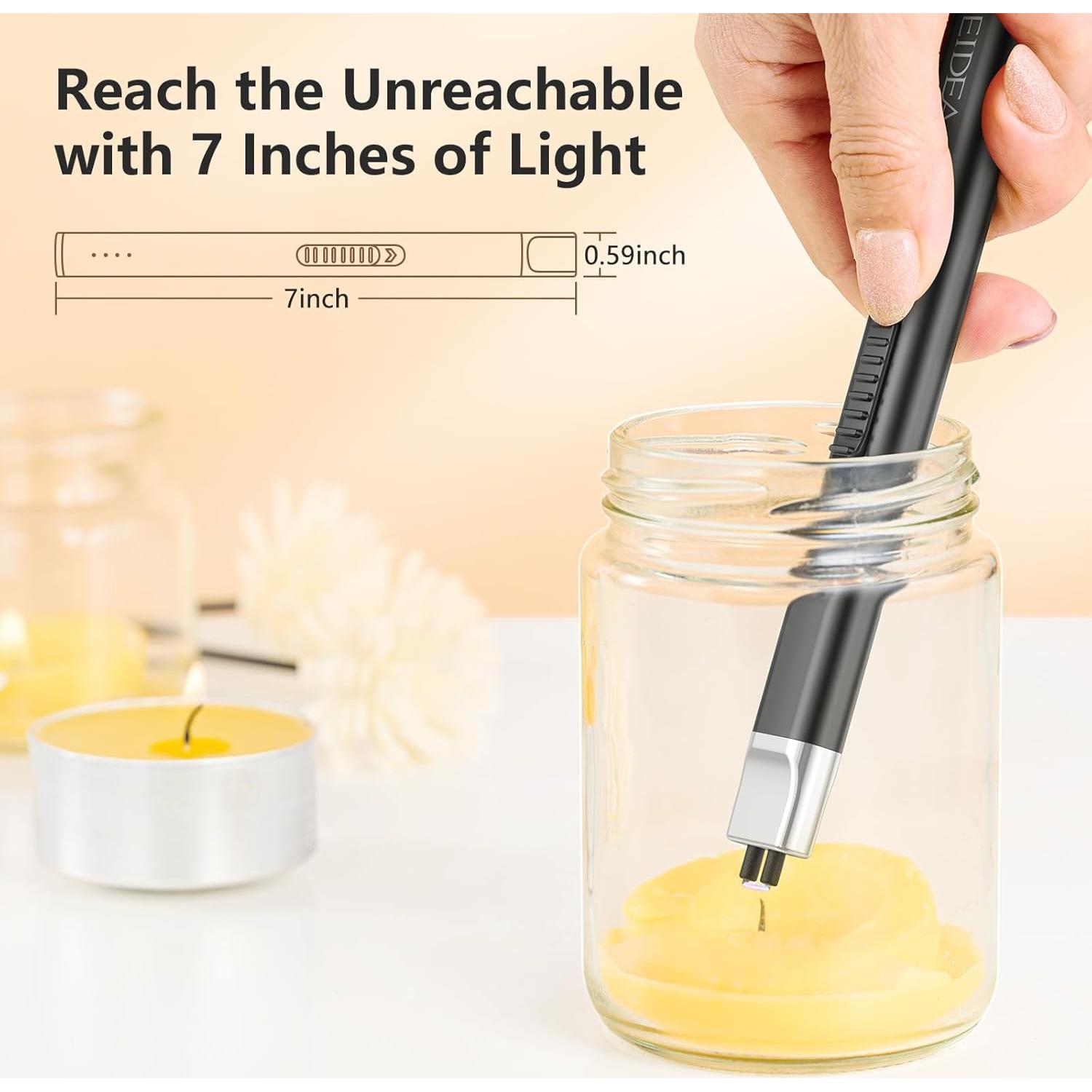 Encendedor Eléctrico REIDEA R1 Recargable USB a Prueba de Viento