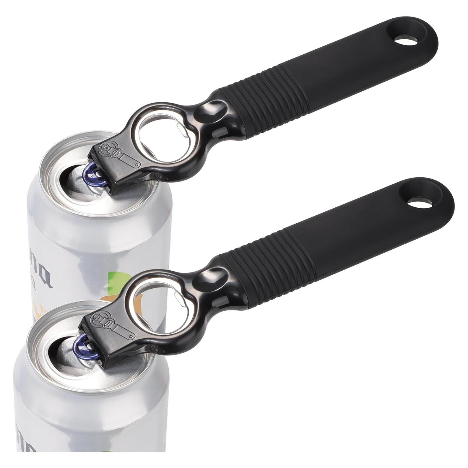 Abridor de Latas y Botellas DUNLAGUE 2 en 1 con Mango de Silicona