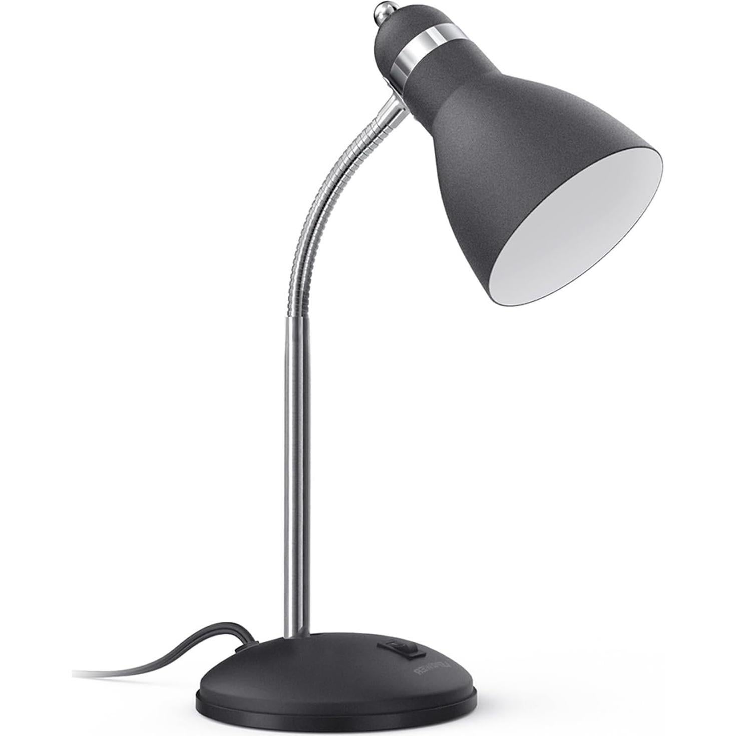 Lámpara de Escritorio LEPOWER 6W Ajustable Metal Negro