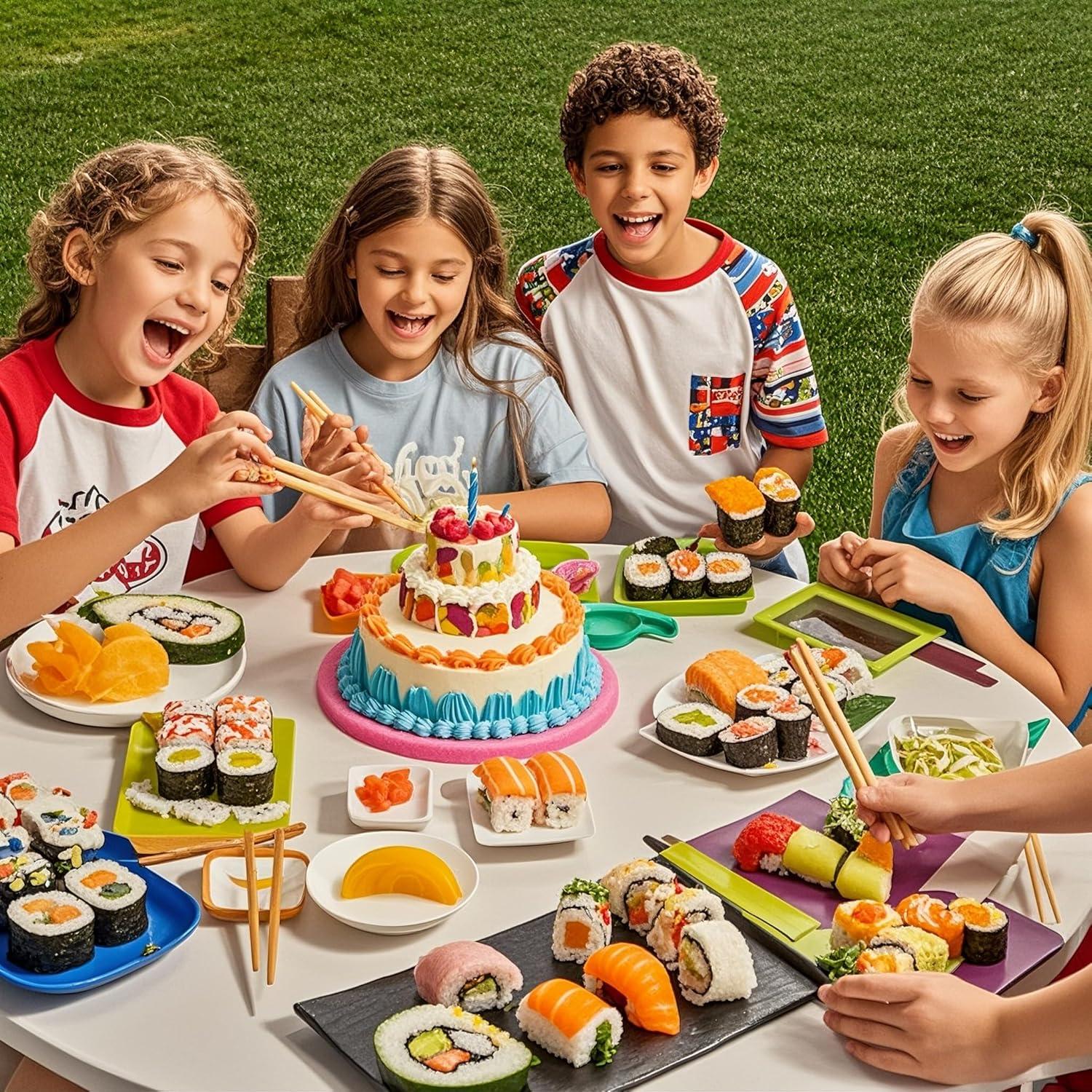 Kit de Fabricación de Sushi URED - Molde y Utensilios de Cocina