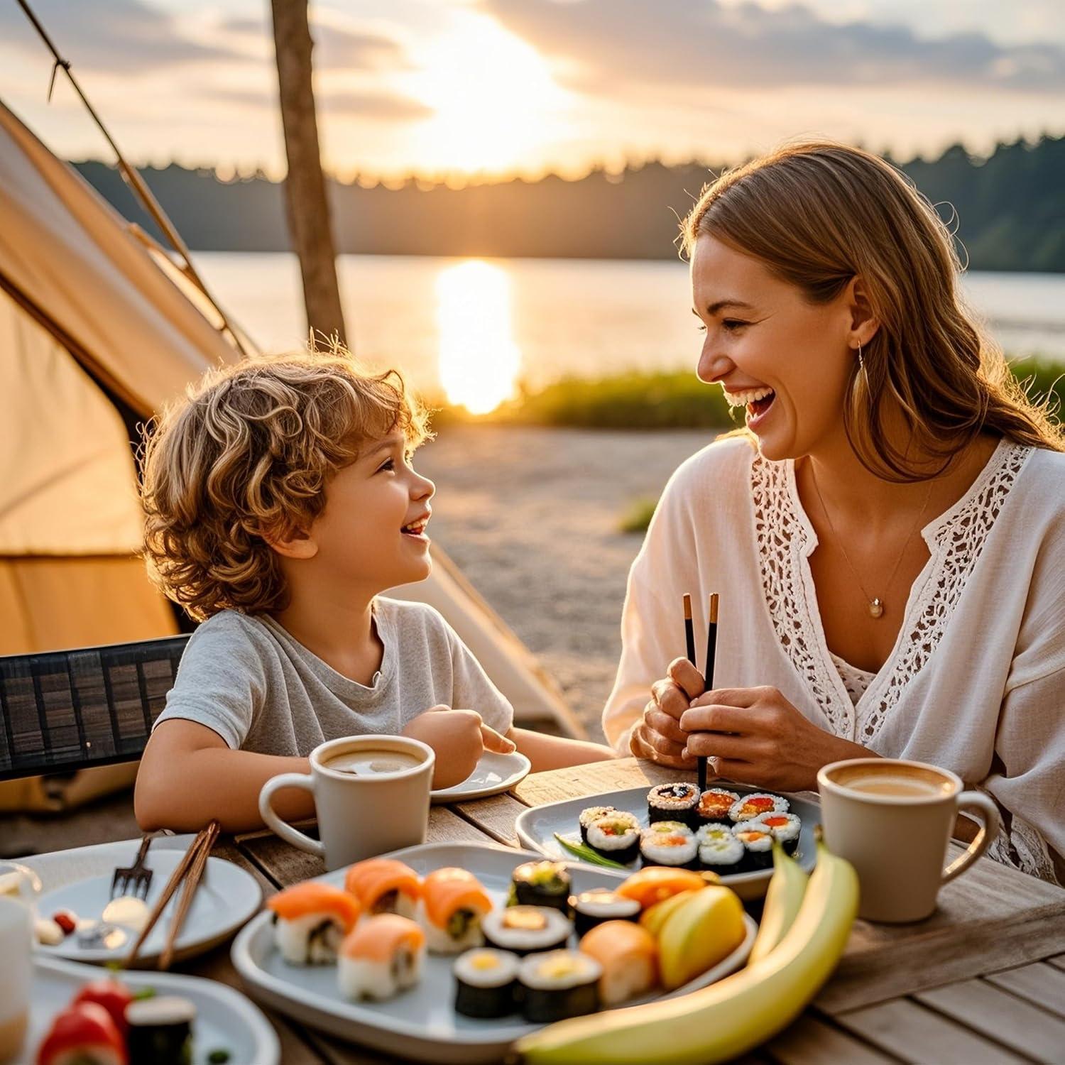 Kit de Fabricación de Sushi URED - Molde y Utensilios de Cocina