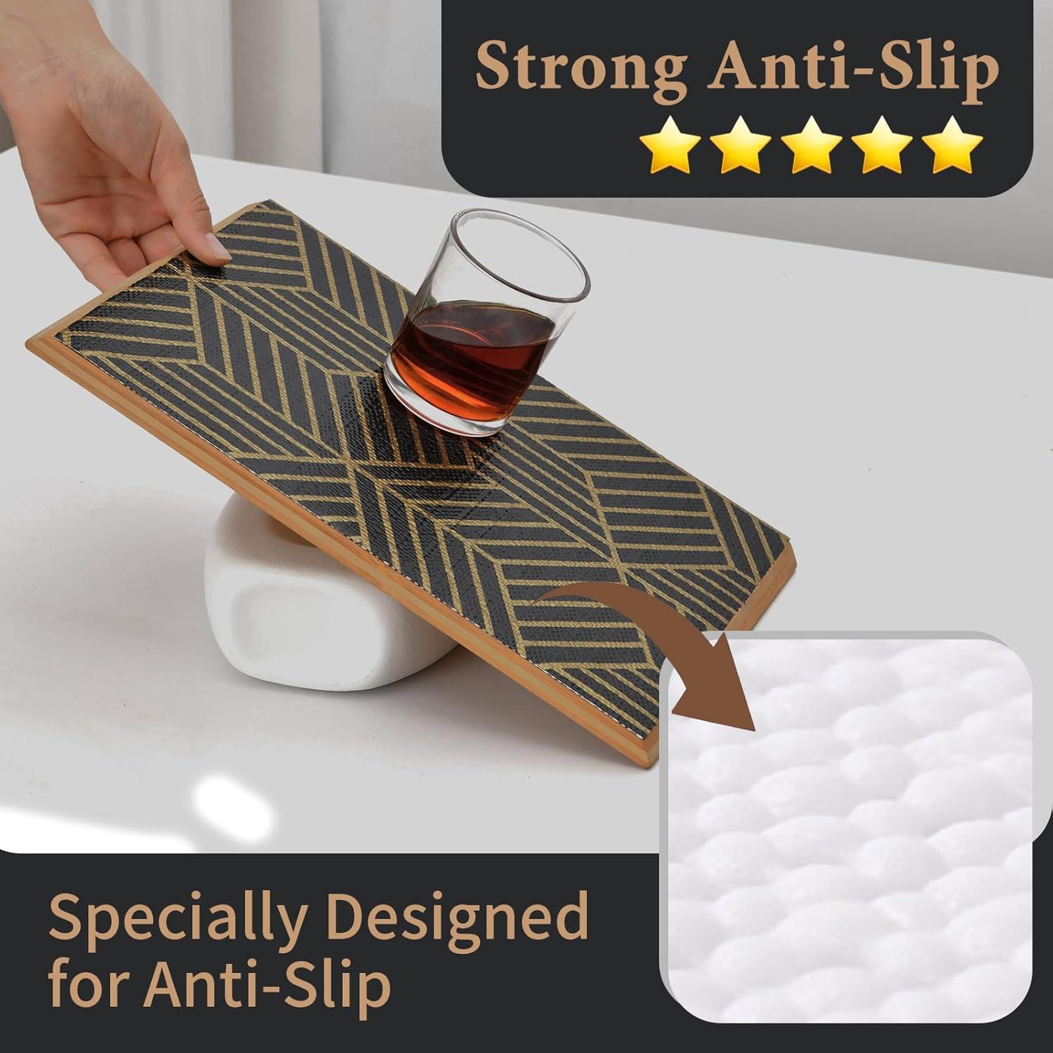 Forro antideslizante para estantes Kimhan 30.48cm x 6m negro