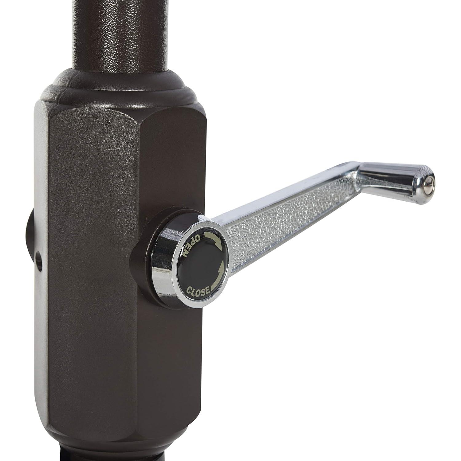 Sombrilla de Mercado Safavieh 2,74m Manivela Inclinable