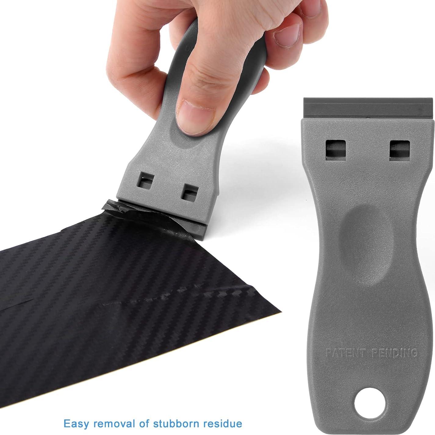 Raspadores de Cuchillas de Plástico FOSHIO 20PCS Gris