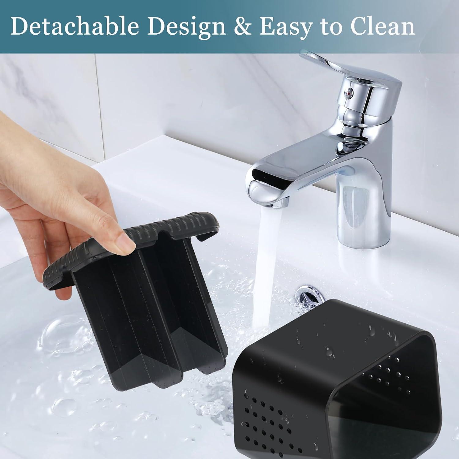 Soporte para Cepillos de Dientes PARKMANI Negro 4 Ranuras