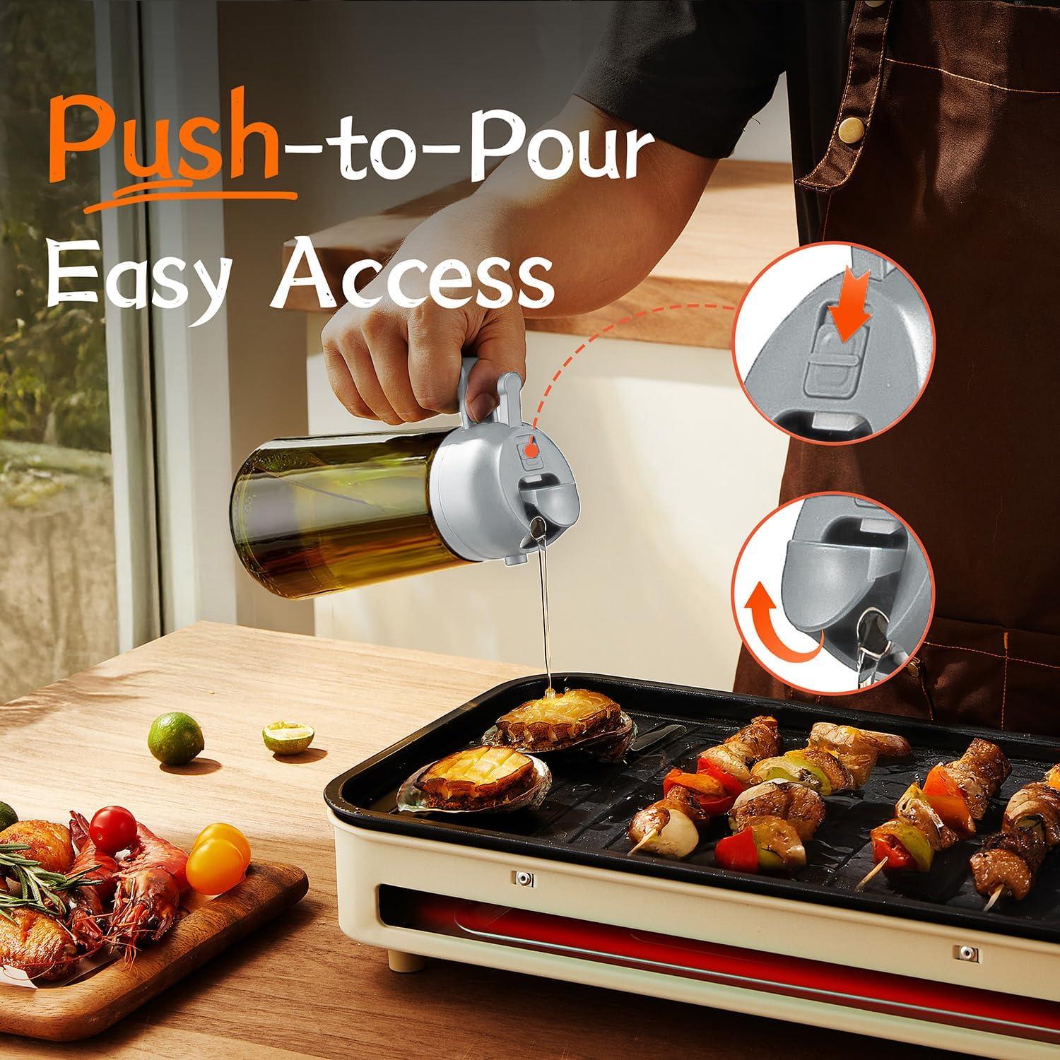 Botella Pulverizadora de Aceite de Oliva TrendPlain 470ml