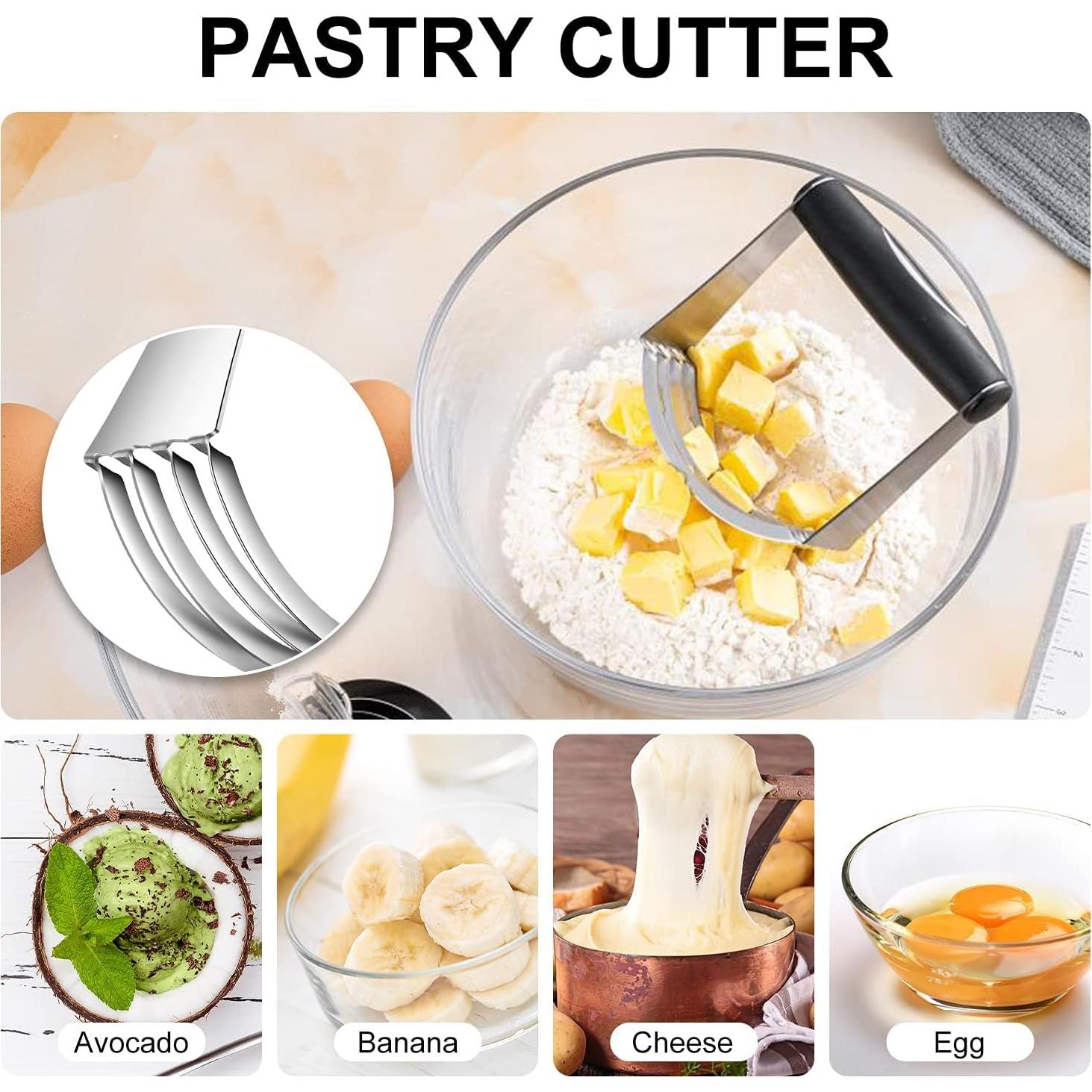 Juego de Cortadores de Masa MINOANT 5 Piezas Acero Inoxidable