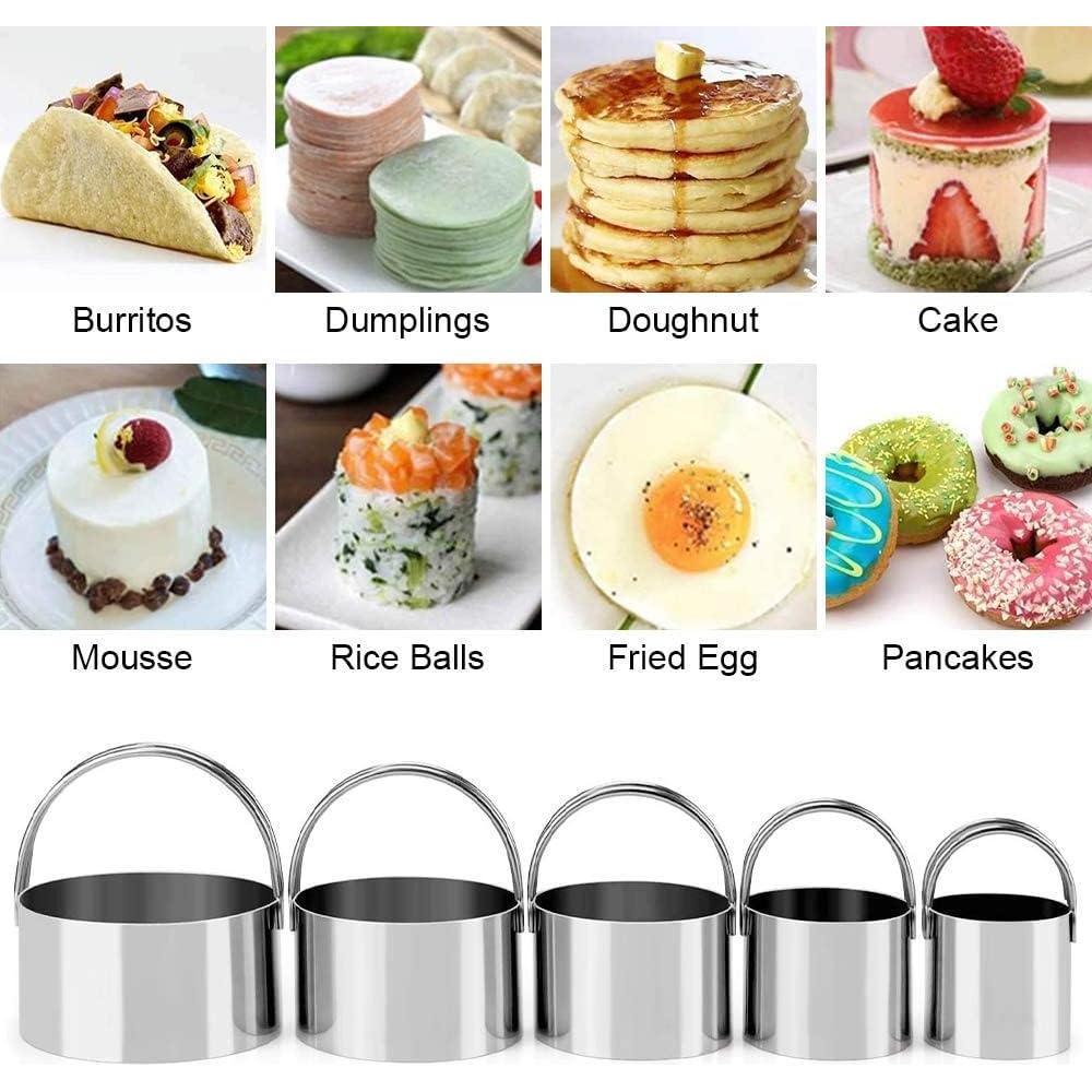 Juego de Cortadores de Masa MINOANT 5 Piezas Acero Inoxidable