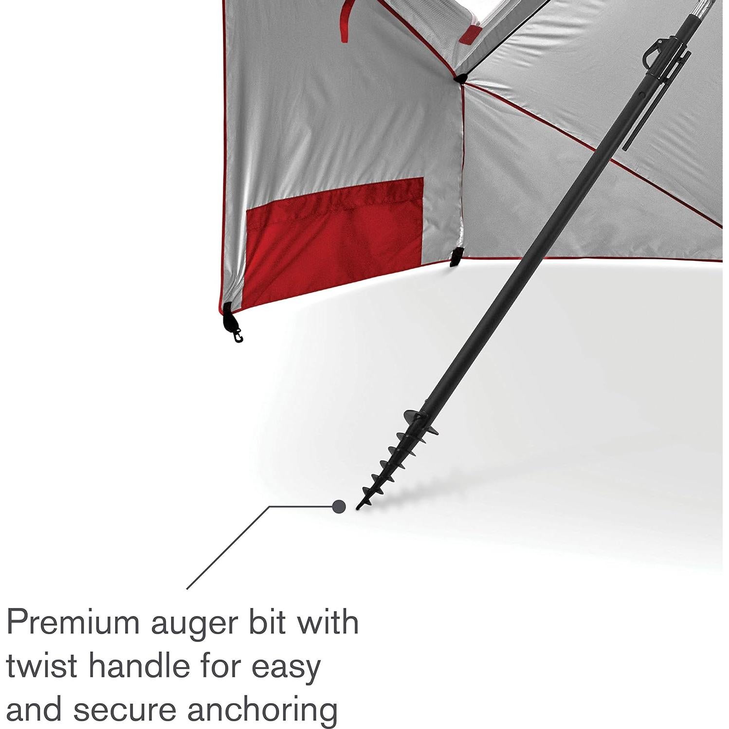 Paraguas Sport-Brella Premiere XL UPF 50+ Rojo 2.44m