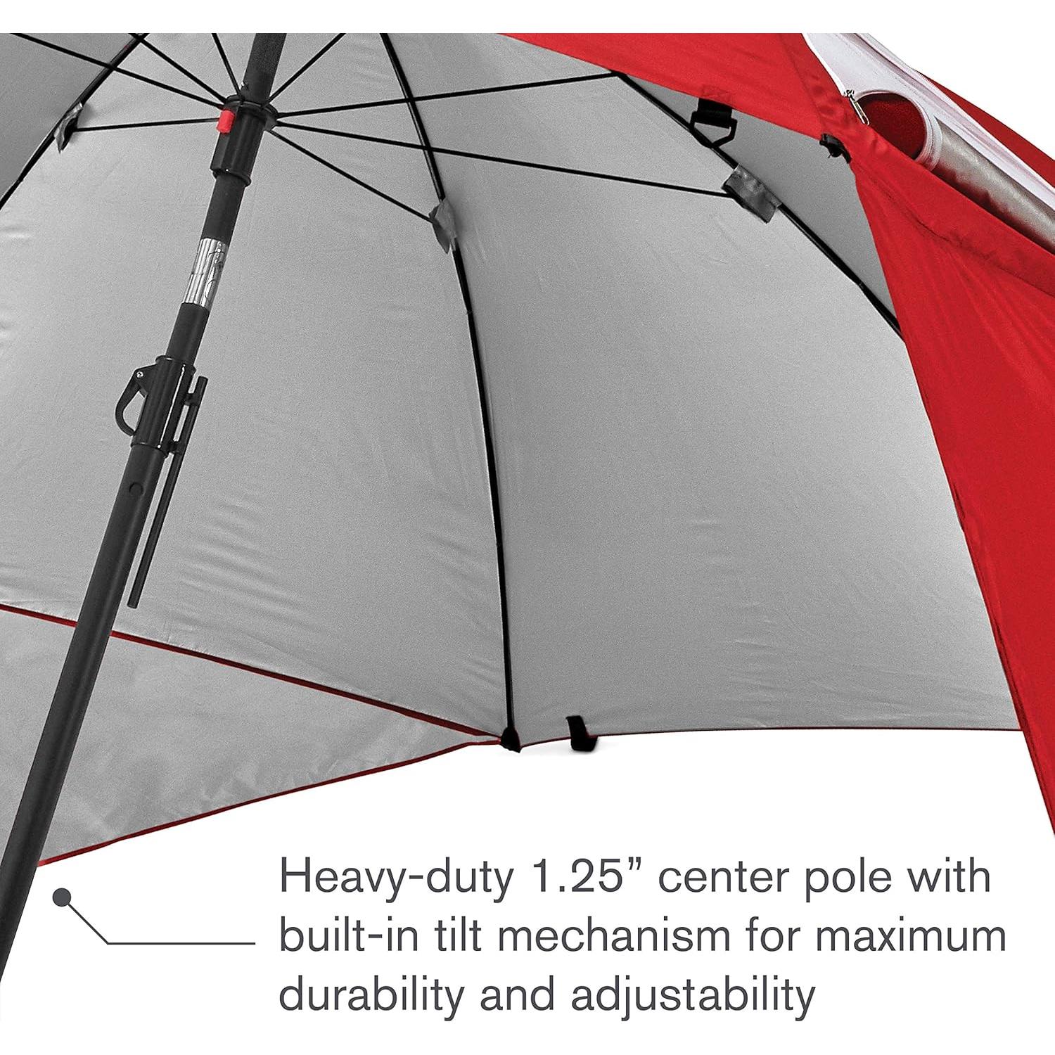 Paraguas Sport-Brella Premiere XL UPF 50+ Rojo 2.44m