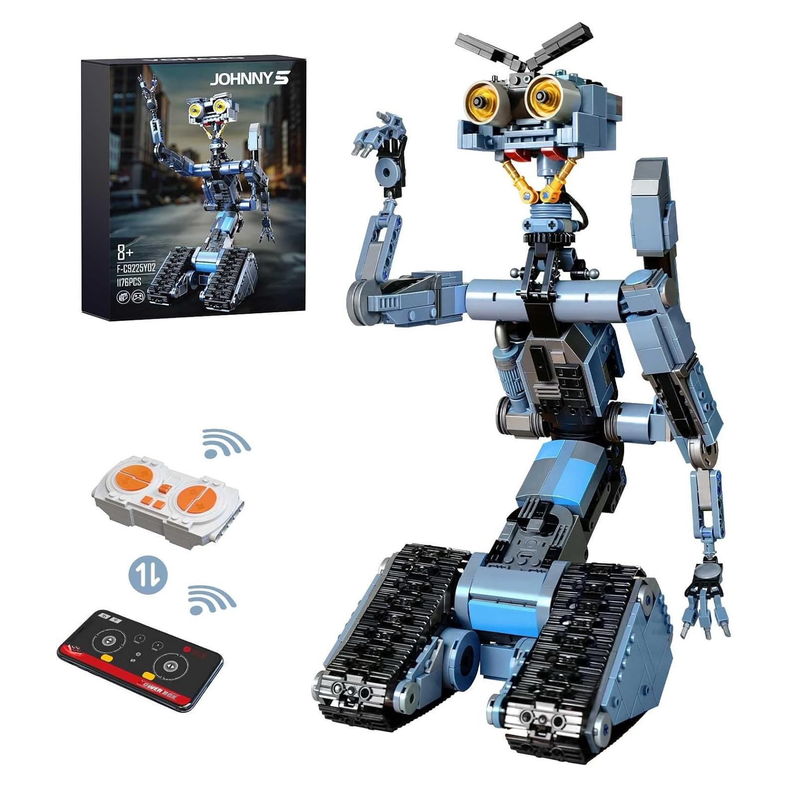 Juego de Construcción Robot Johnny 5 iATOM 1176 Piezas Control Remoto