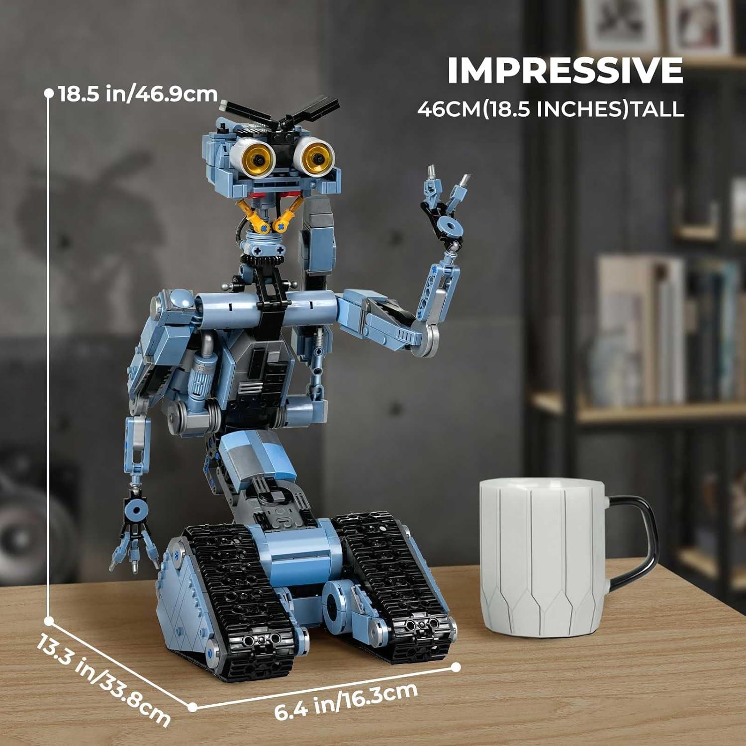 Juego de Construcción Robot Johnny 5 iATOM 1176 Piezas Control Remoto