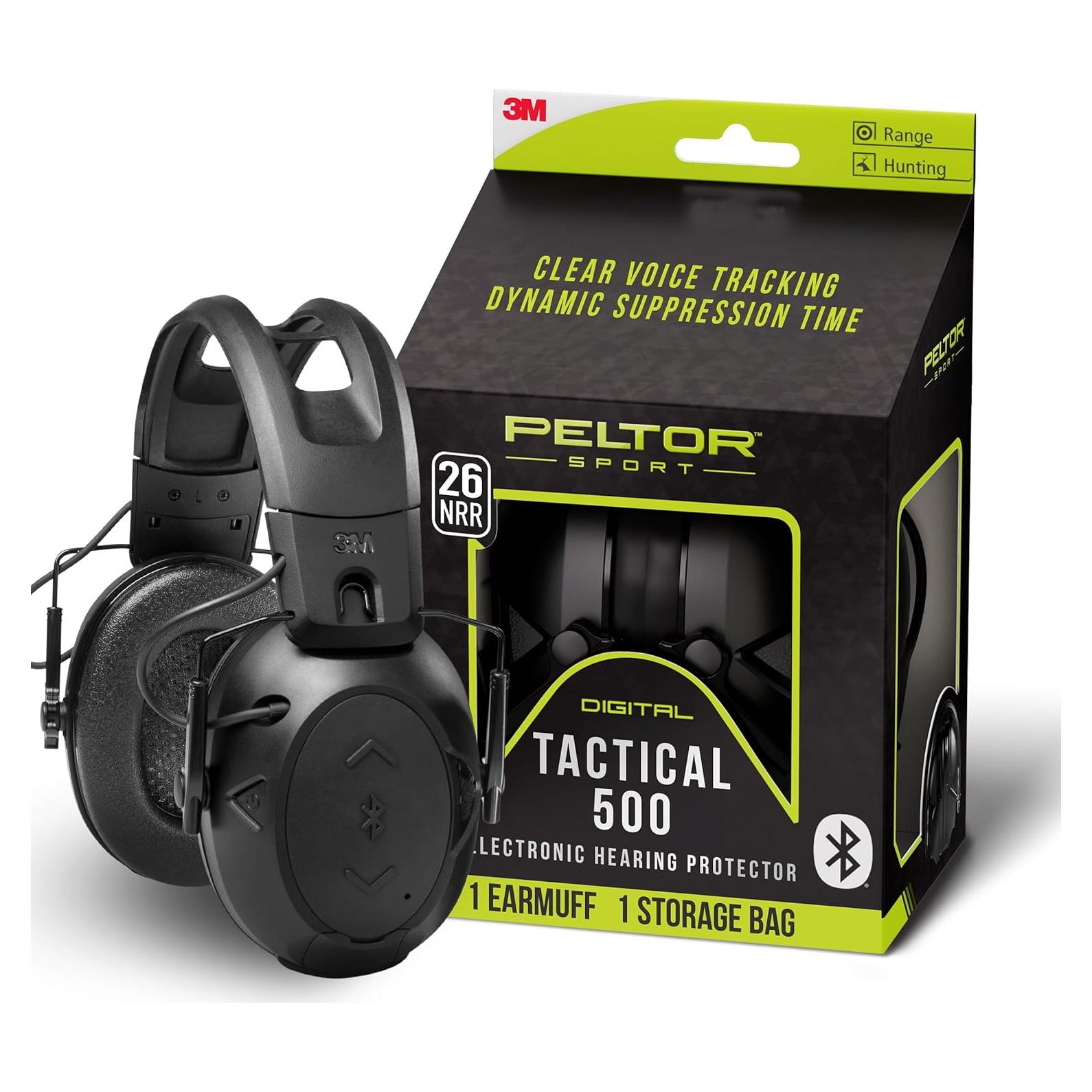 Auriculares de Protección Auditiva Bluetooth 3M Peltor Sport Tac 500