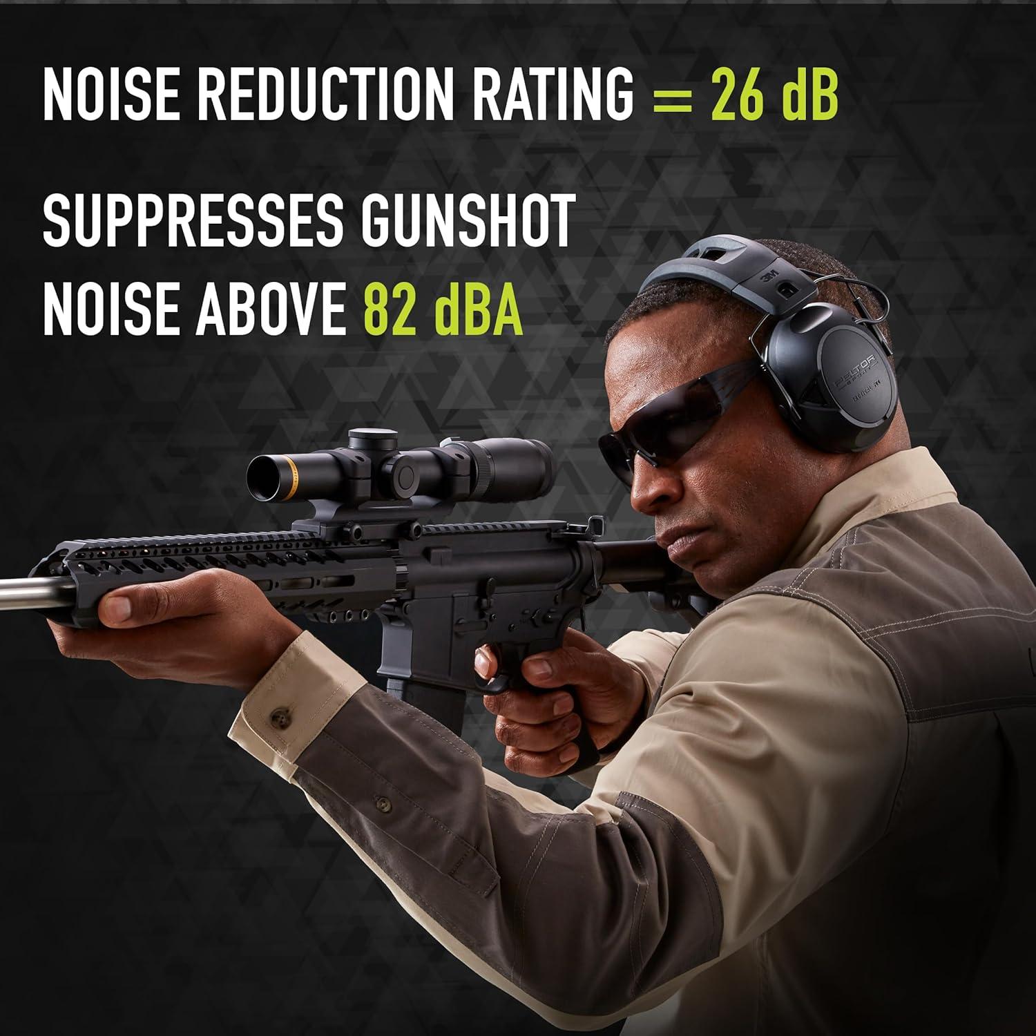 Auriculares de Protección Auditiva Bluetooth 3M Peltor Sport Tac 500