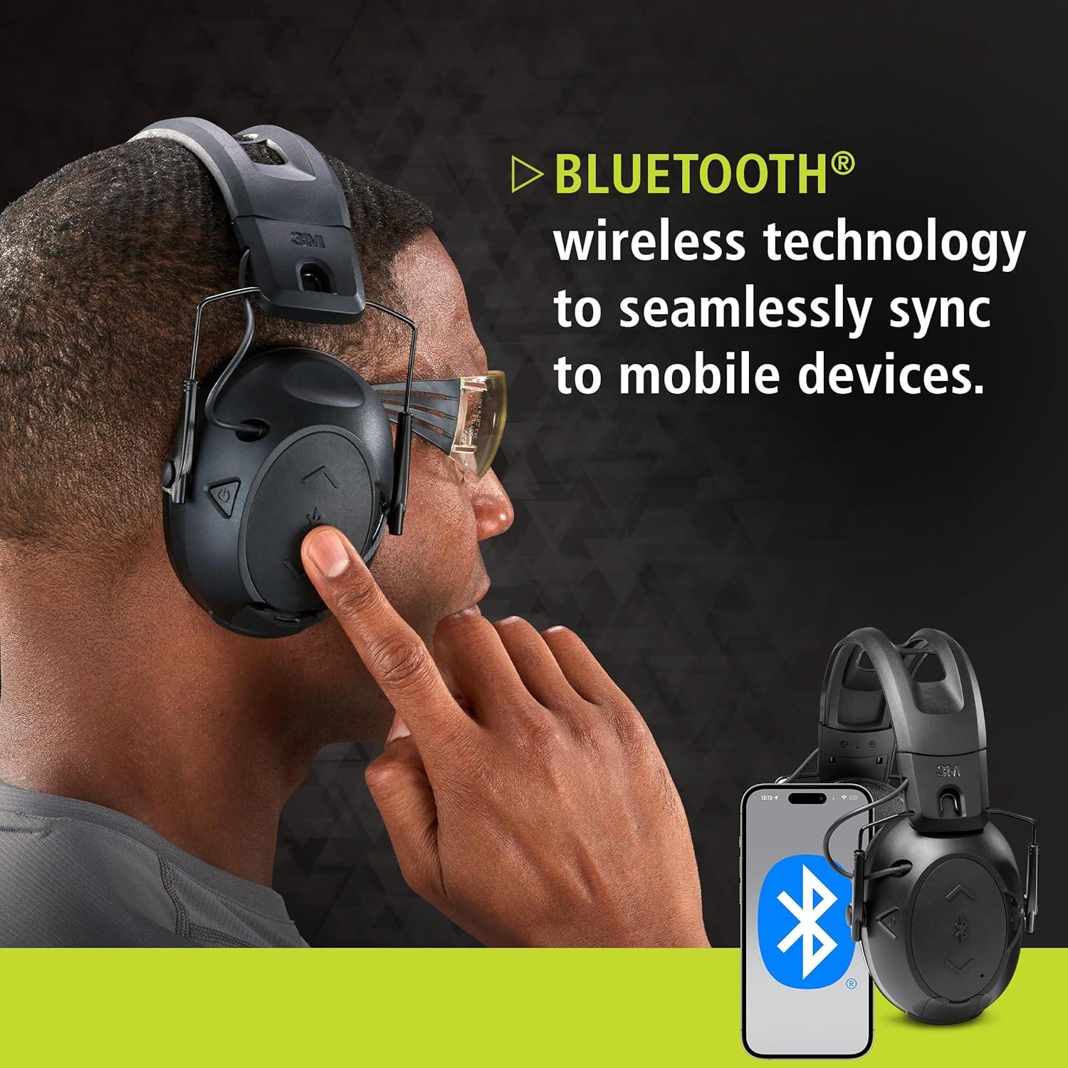 Auriculares de Protección Auditiva Bluetooth 3M Peltor Sport Tac 500