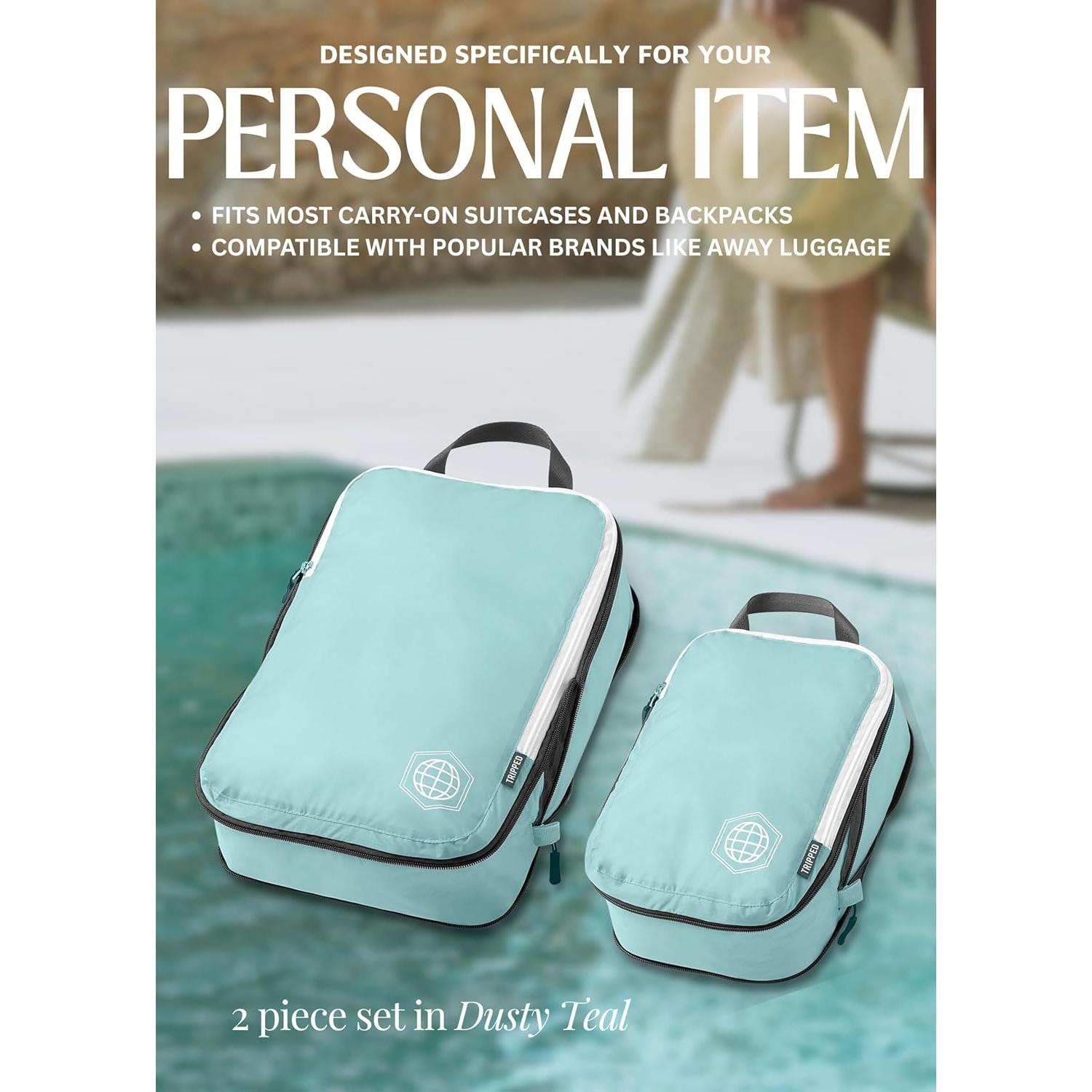 Juego de Cubos de Compresión TRIPPED Travel Gear - 2 Piezas